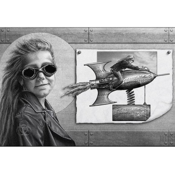 "Rocket Girl" - Picture 1 of 1